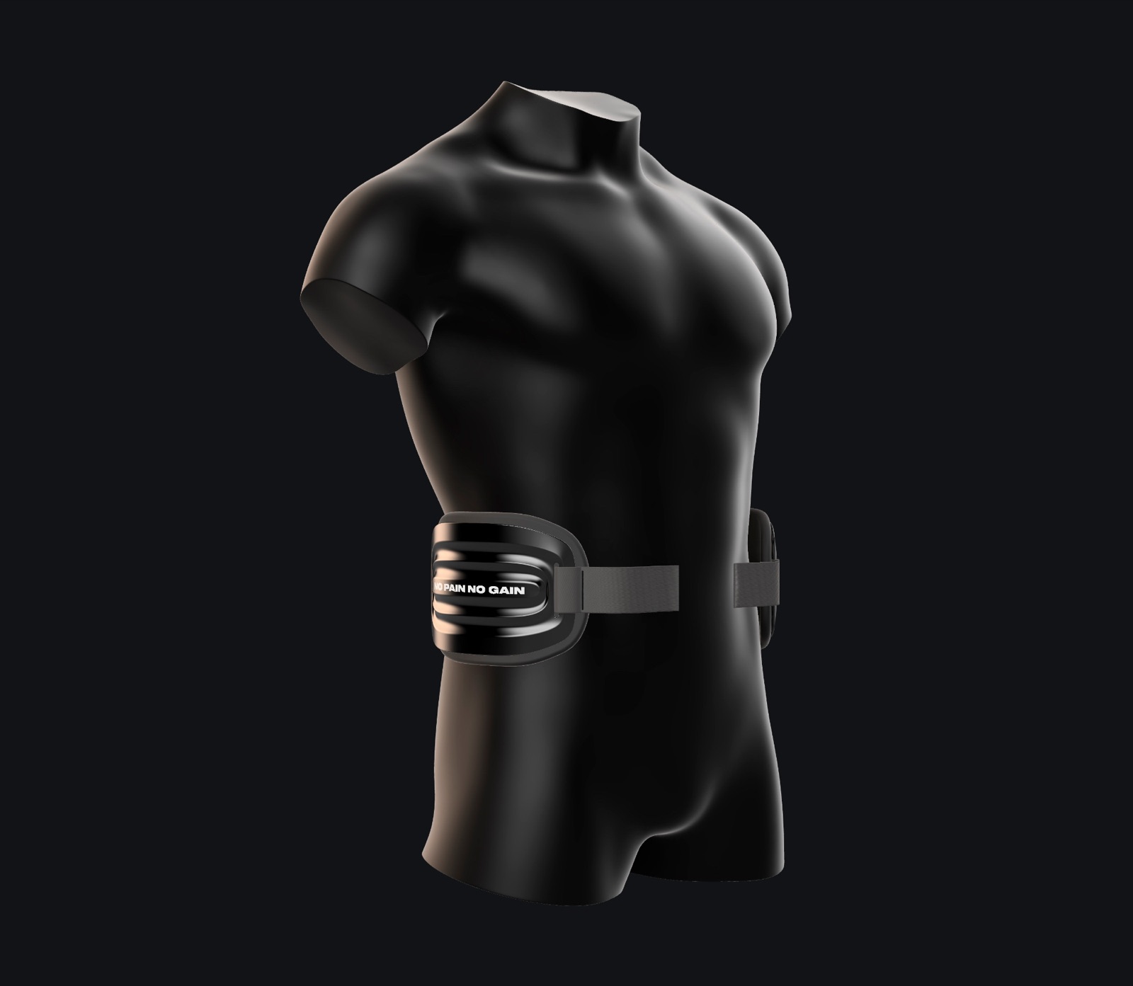 Core Guard PWR module on black fabric