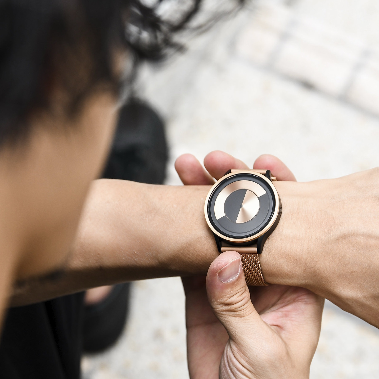ZIIIRO Lunar watch on a japanese magazine